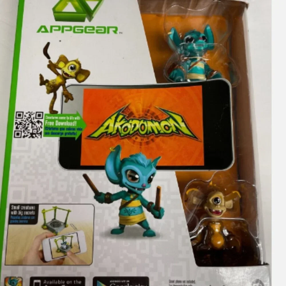 Vintage Bundle Appgear Akodomon,Foam Fighters Europe NEW